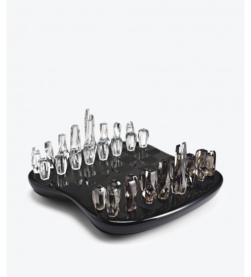 Zaha  Hadid Design FIELD OF TOWERS CHESS SET棋盘限量版黑色